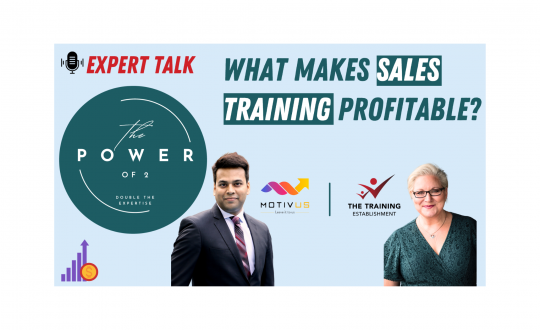 What makes sales training profitable