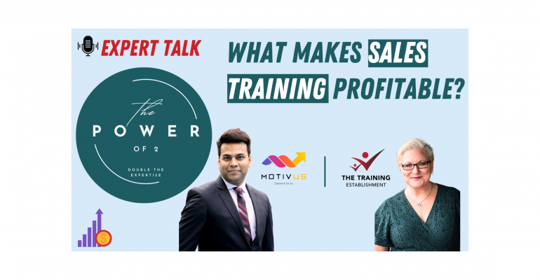 What makes sales training profitable