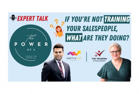 If you're not training your salespeople, what are they doing? FB LI