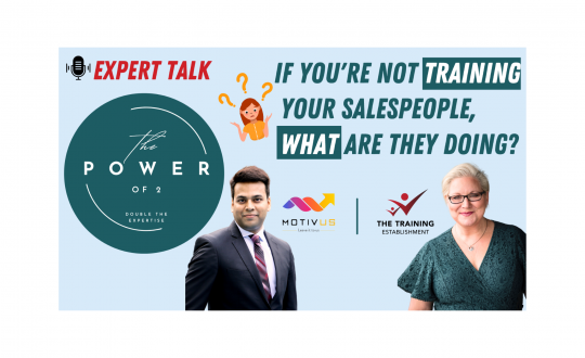 If you're not training your salespeople, what are they doing? FB LI
