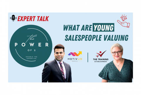What are young salespeople valuing FB LI