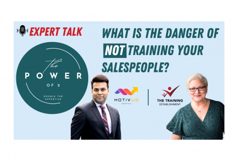 What is the danger of not training your salespeople? FB LI