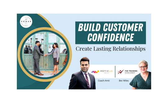 Build Customer Confidence