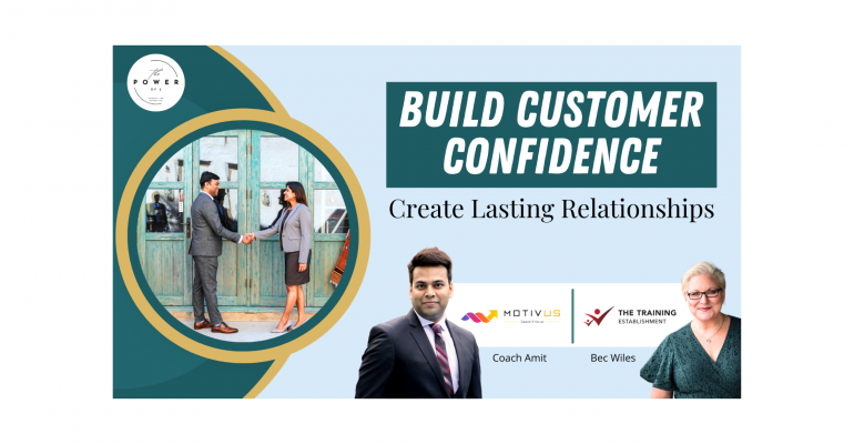 Build Customer Confidence