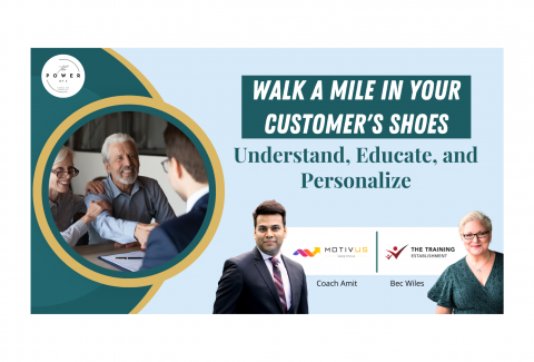 Walk a mile in your customer's shoes